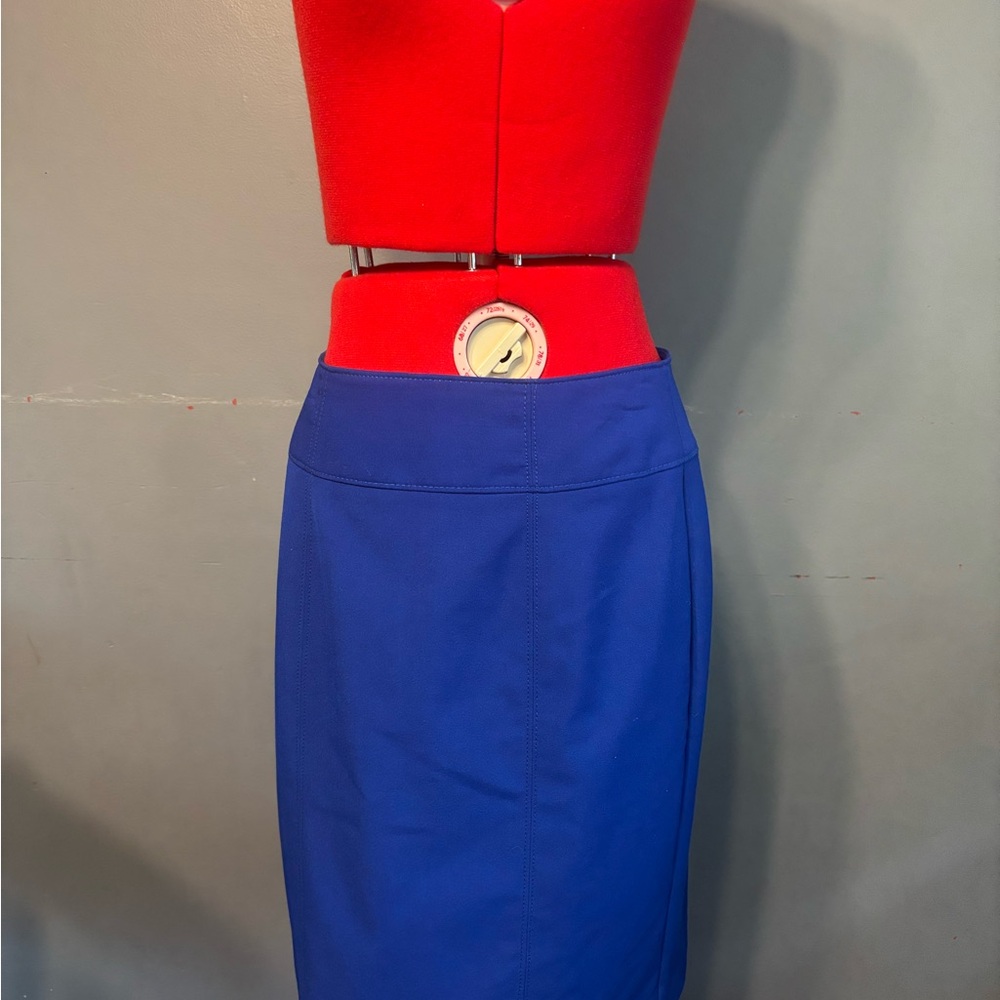 Woman’s Size 6 Worthington Royal Blue Pencil Skirt